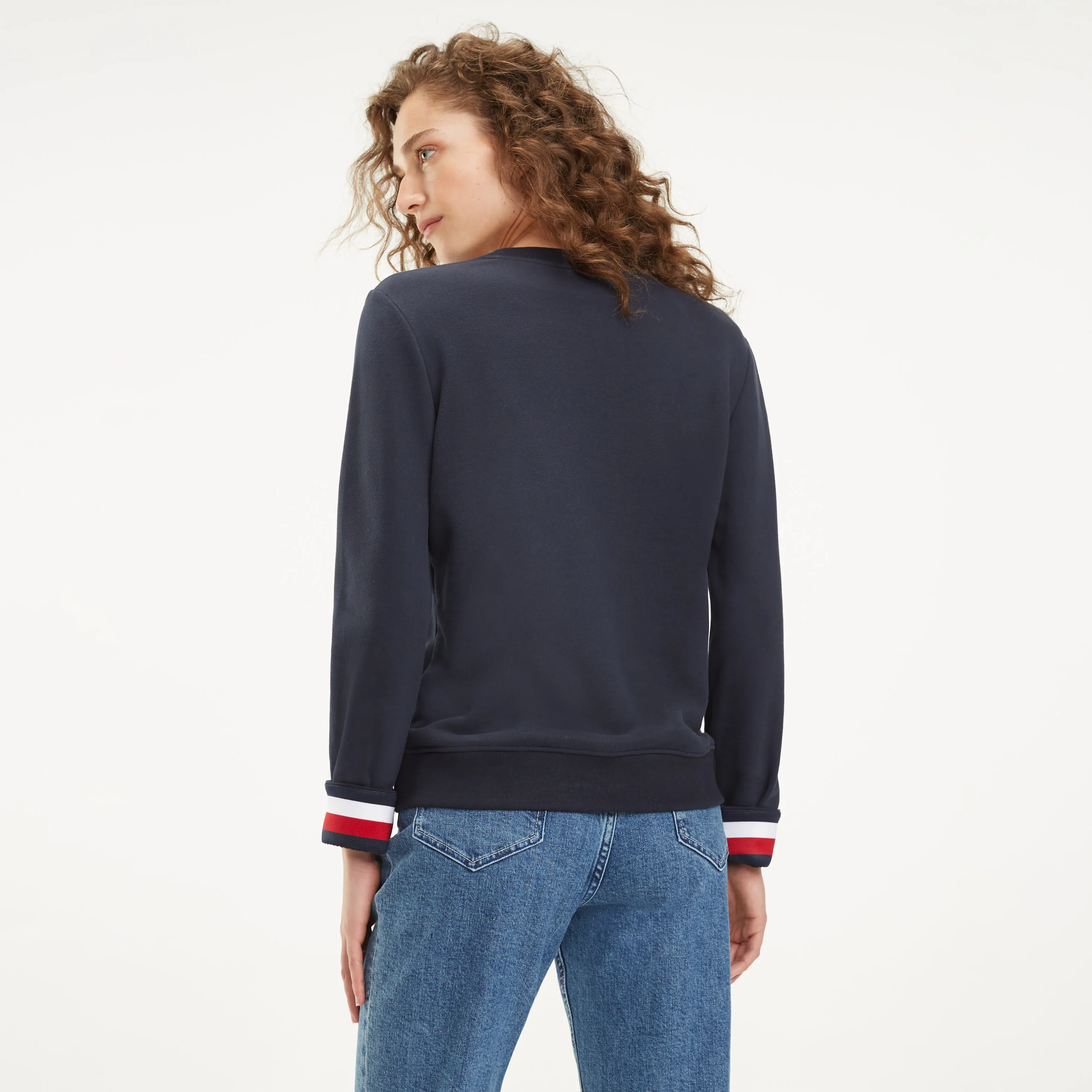 Signature Tape Cuff Sweatshirt | Hoodies | Tommy Hilfiger