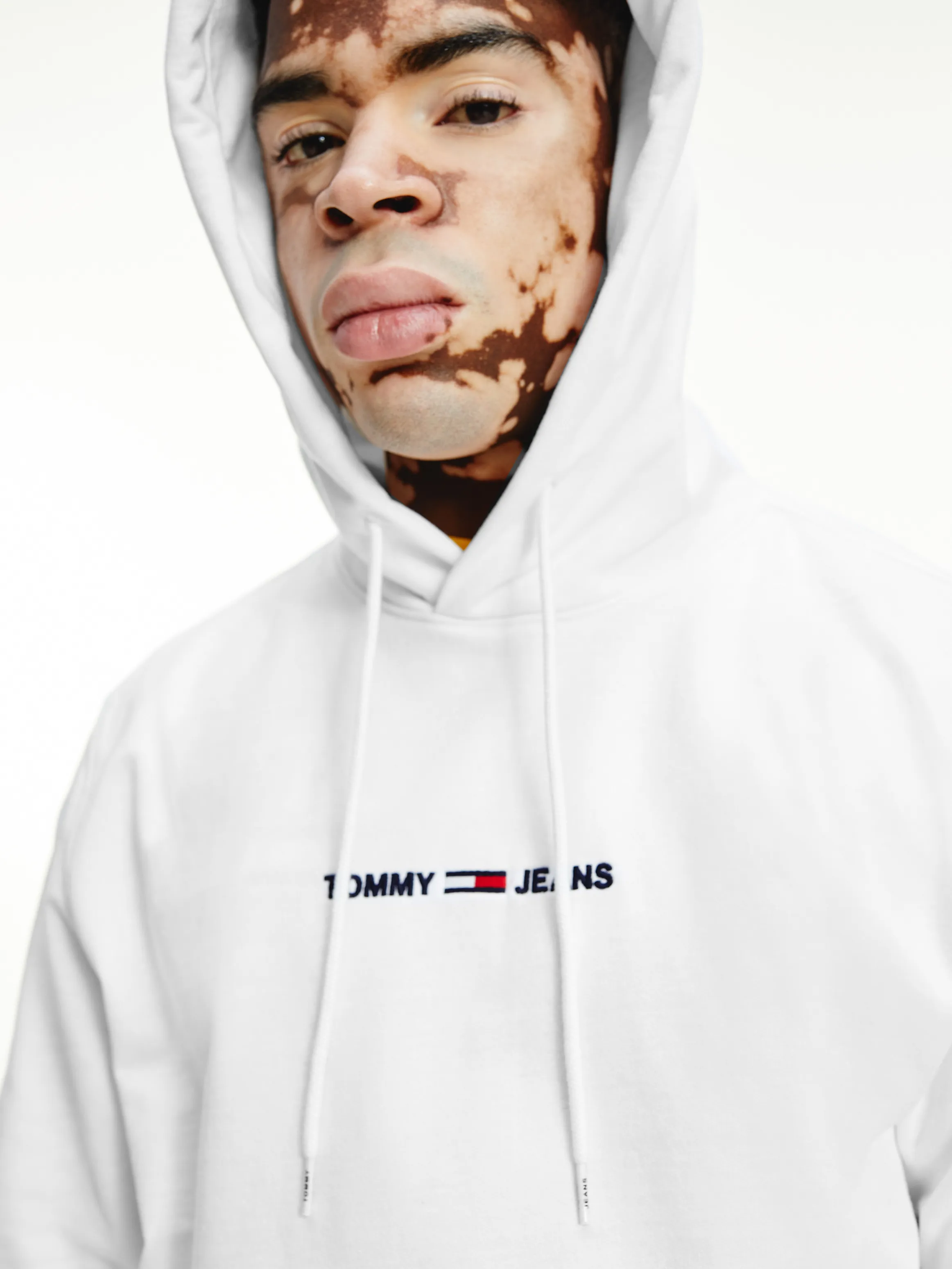 Straight Logo Heathered Hoodie | Hoodies | Tommy Hilfiger