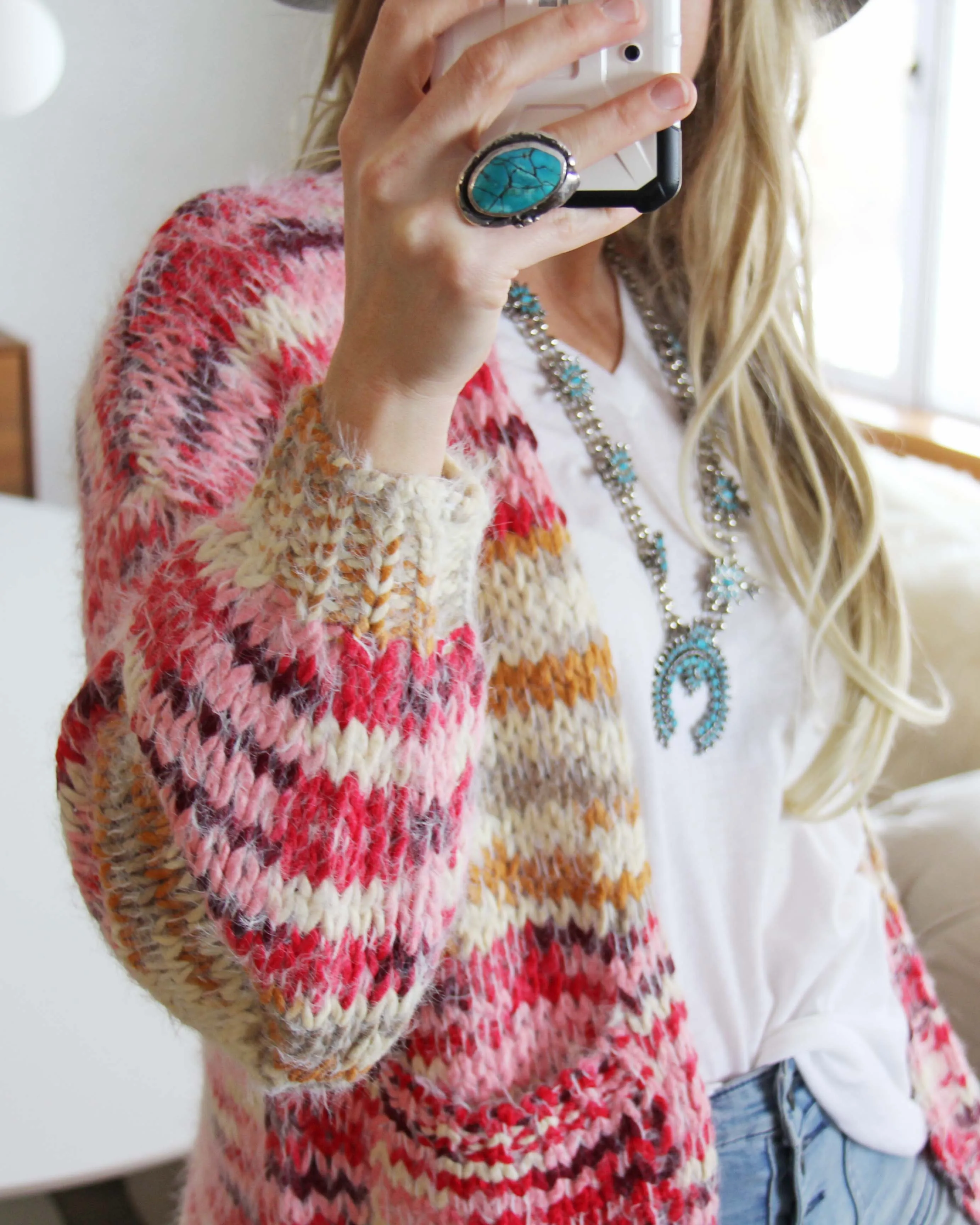 Sun Stone Marbled Sweater