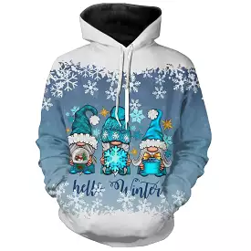 Sweat  Capuche Gnomes De Nol - Mode Hiver Tendance et Confortable - CT04112336