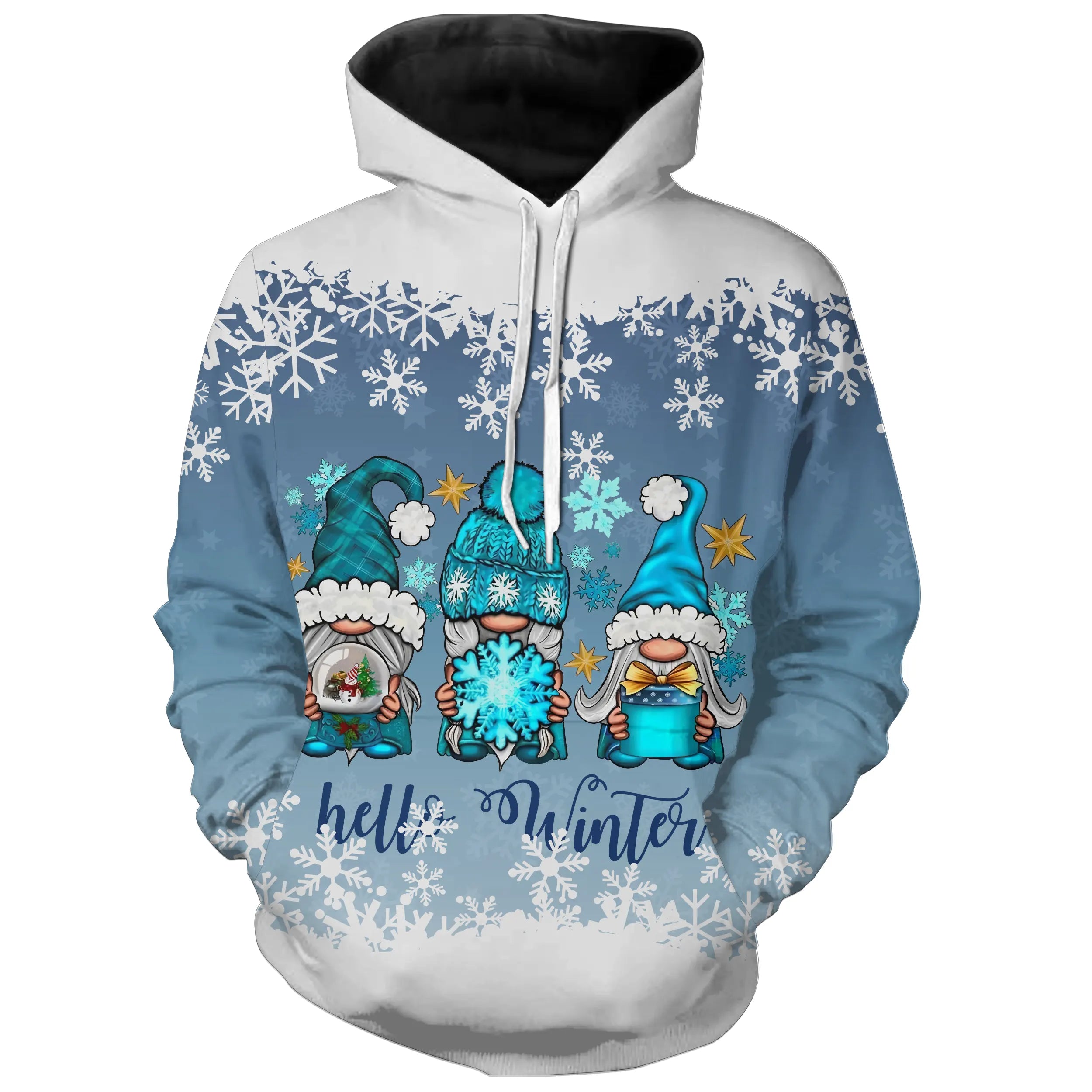 Sweat  Capuche Gnomes De Nol - Mode Hiver Tendance et Confortable - CT04112336