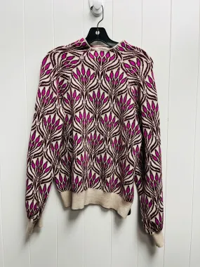 Sweater By Anthropologie In Purple, Size: L