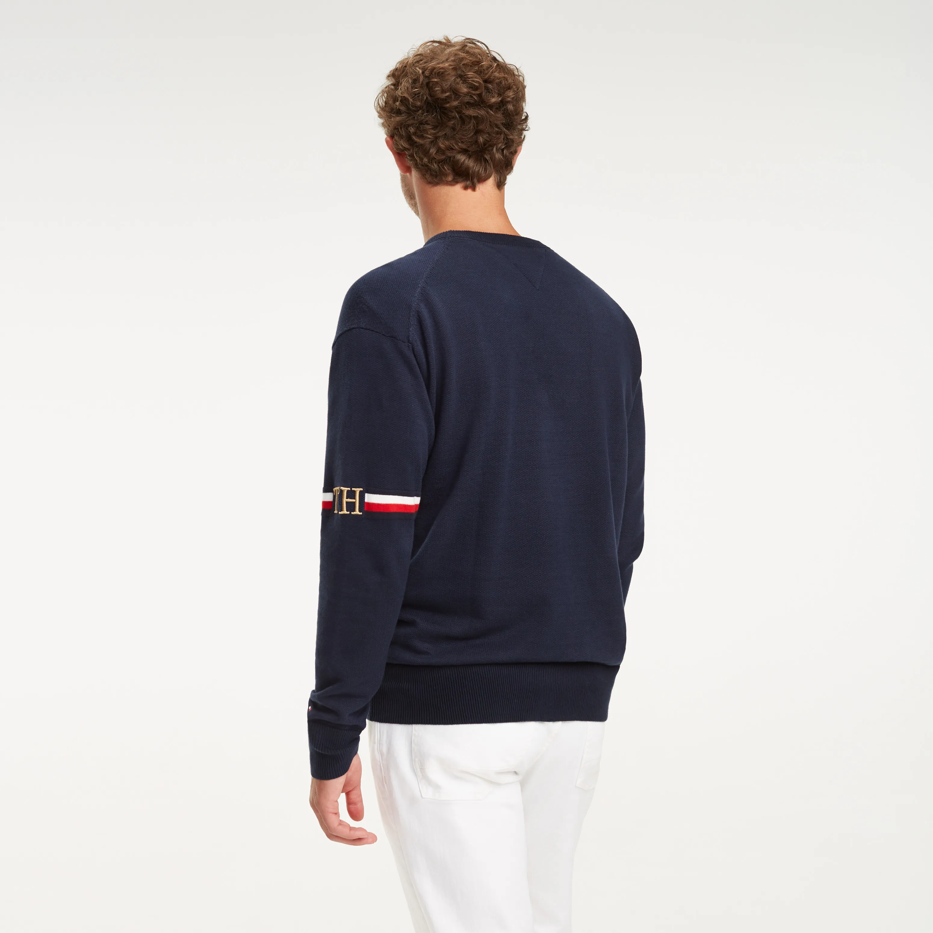 Tape Crew Neck Sweatshirt | Hoodies | Tommy Hilfiger