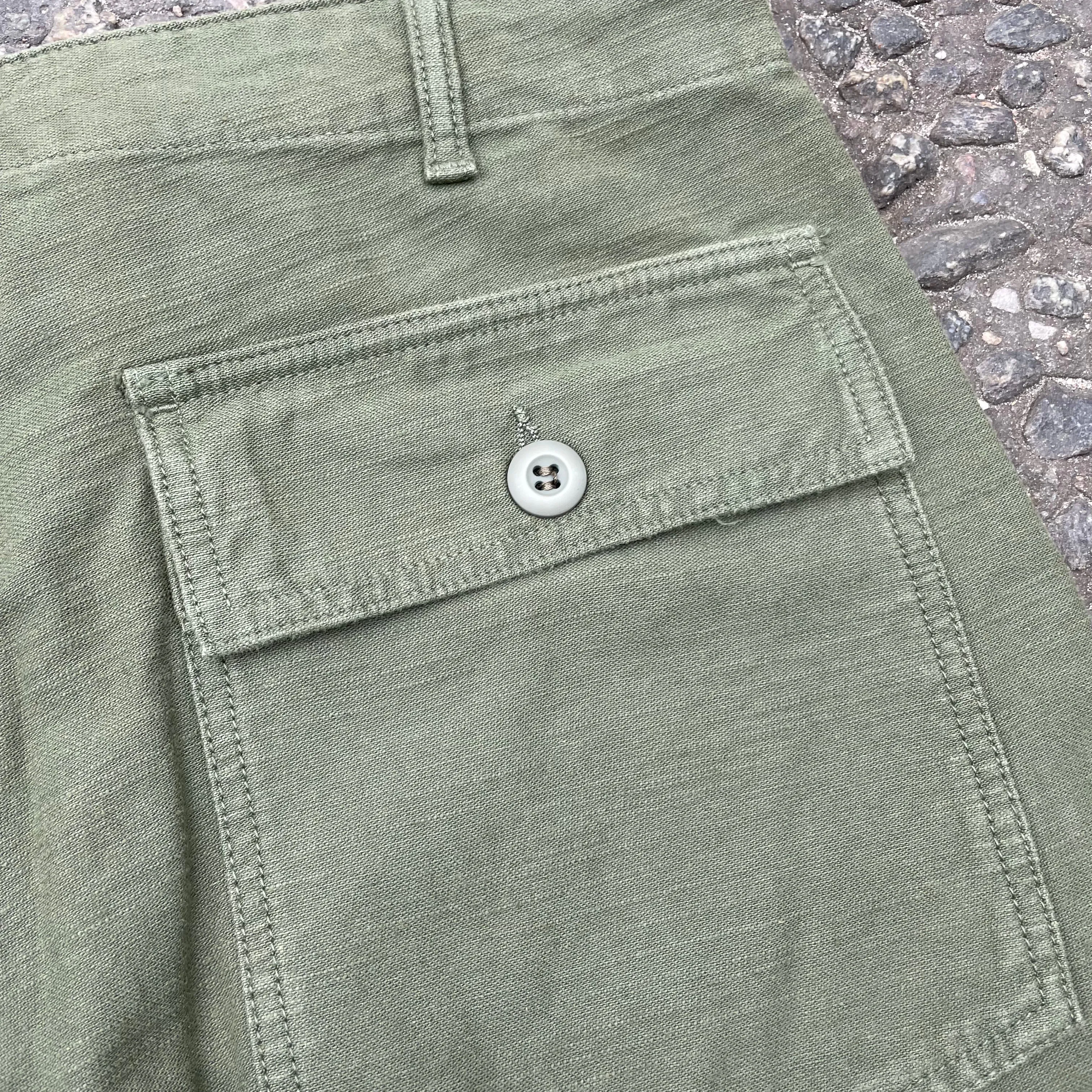 Tellason, Pant, Fatigue, Slubby Sateen, Olive