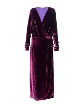 The Attico Women 3/4 length dress Deep purple 3 Designer