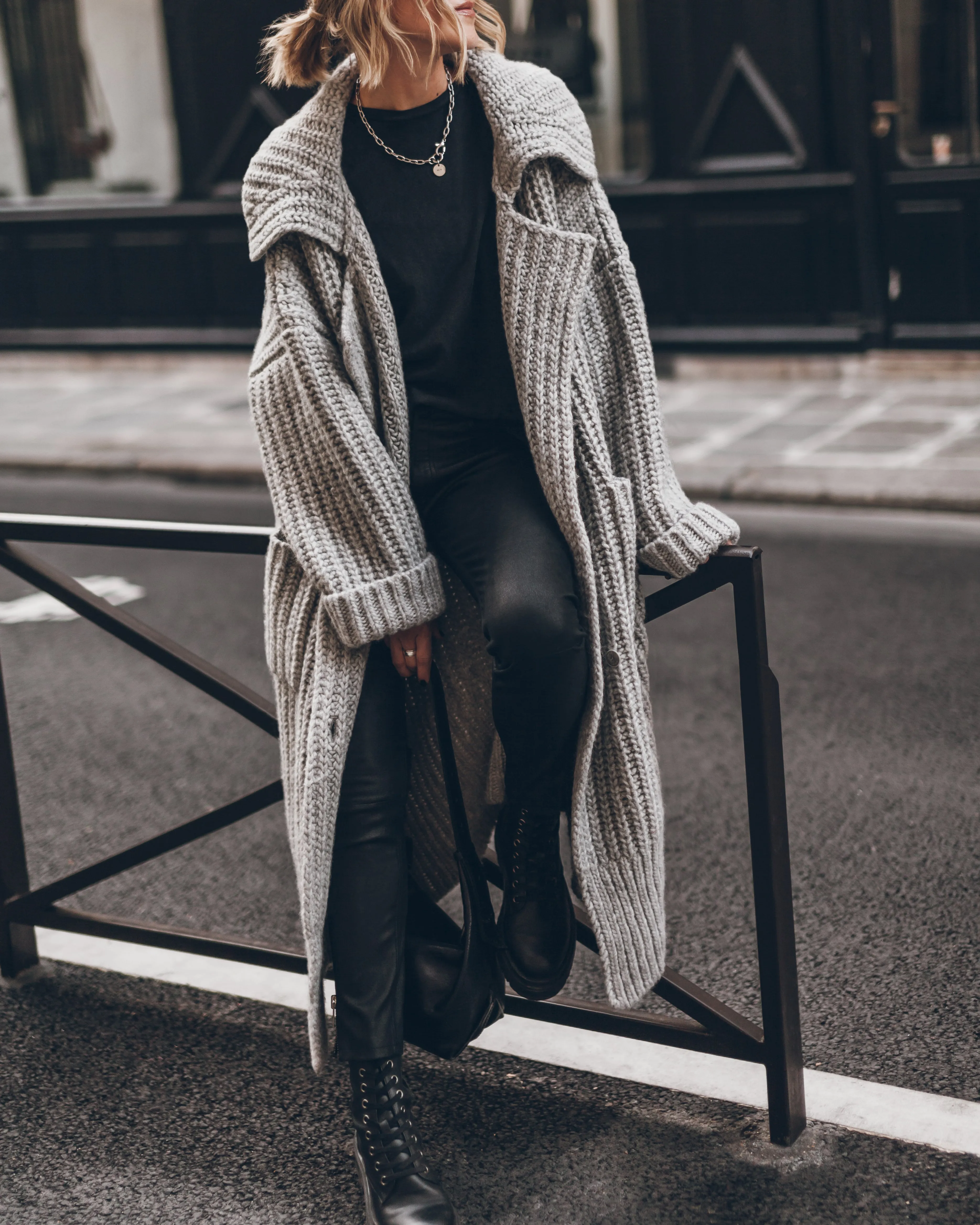 The Light Long Knitted Cardigan