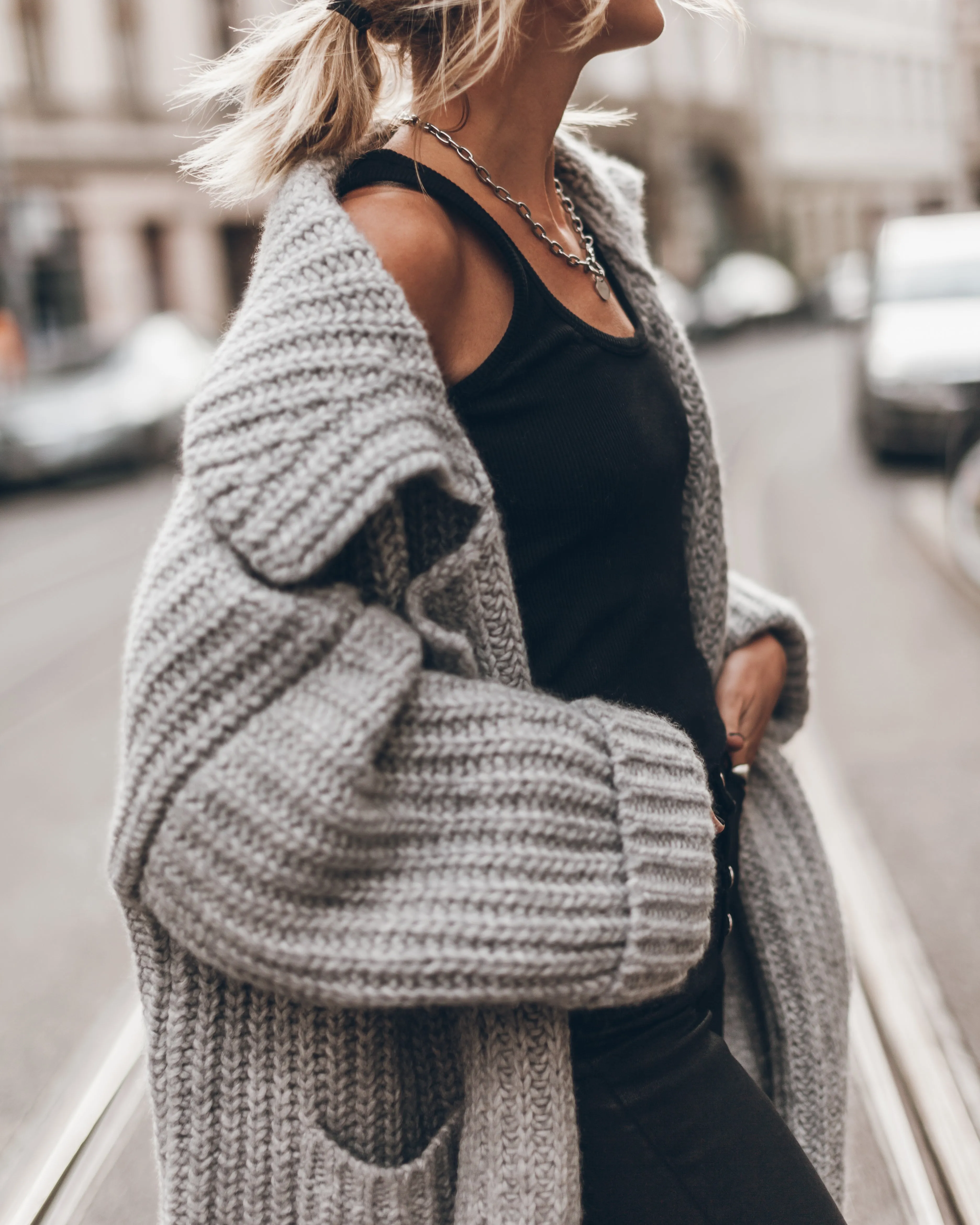 The Light Long Knitted Cardigan