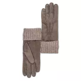 Theo Leather gloves shearling and cashmere (root)