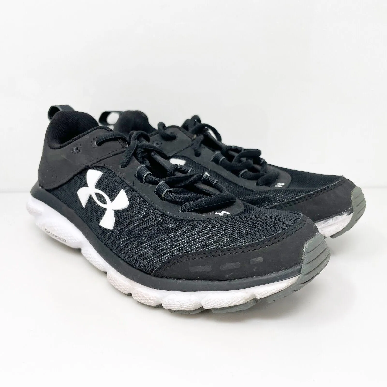 Under Armour Womens Charged Assert 8 3021972-001 Black Running Shoes Sneakers 7