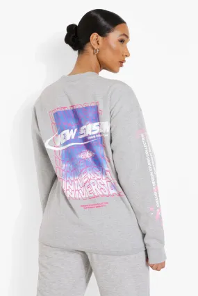 Universal Back Print Sweater