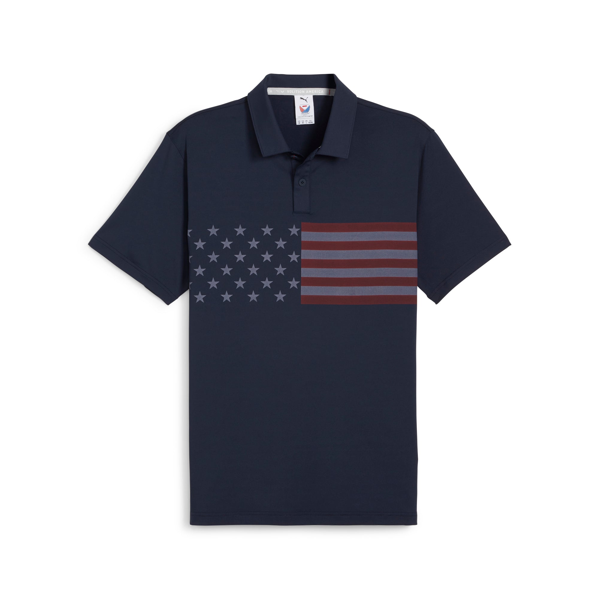 Volition Stars & Bars Golf Polo