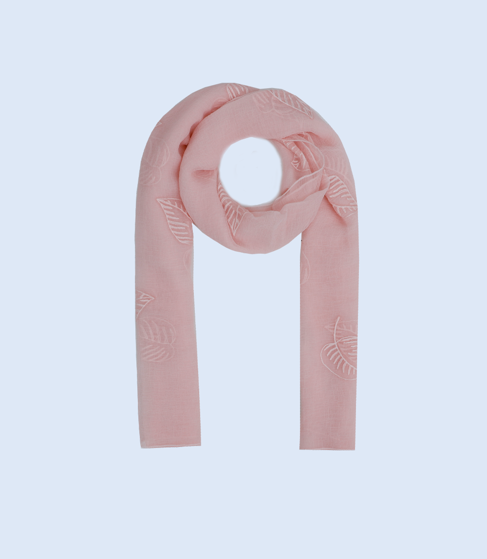 WA0829-TEA-PINK-Scarf For Women