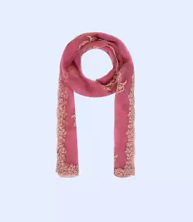 WA0839-PINK-Scarf For Women