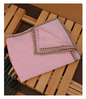 WA1257-PINK-Scarf For Women