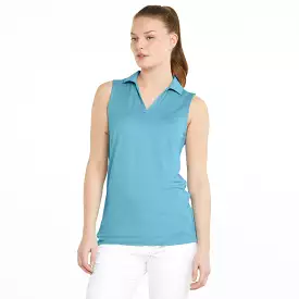 Women's CLOUDSPUN Coast Sleeveless Golf Polo | Dusty Aqua