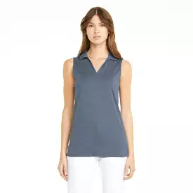 Women's CLOUDSPUN Coast Sleeveless Golf Polo | Evening Sky