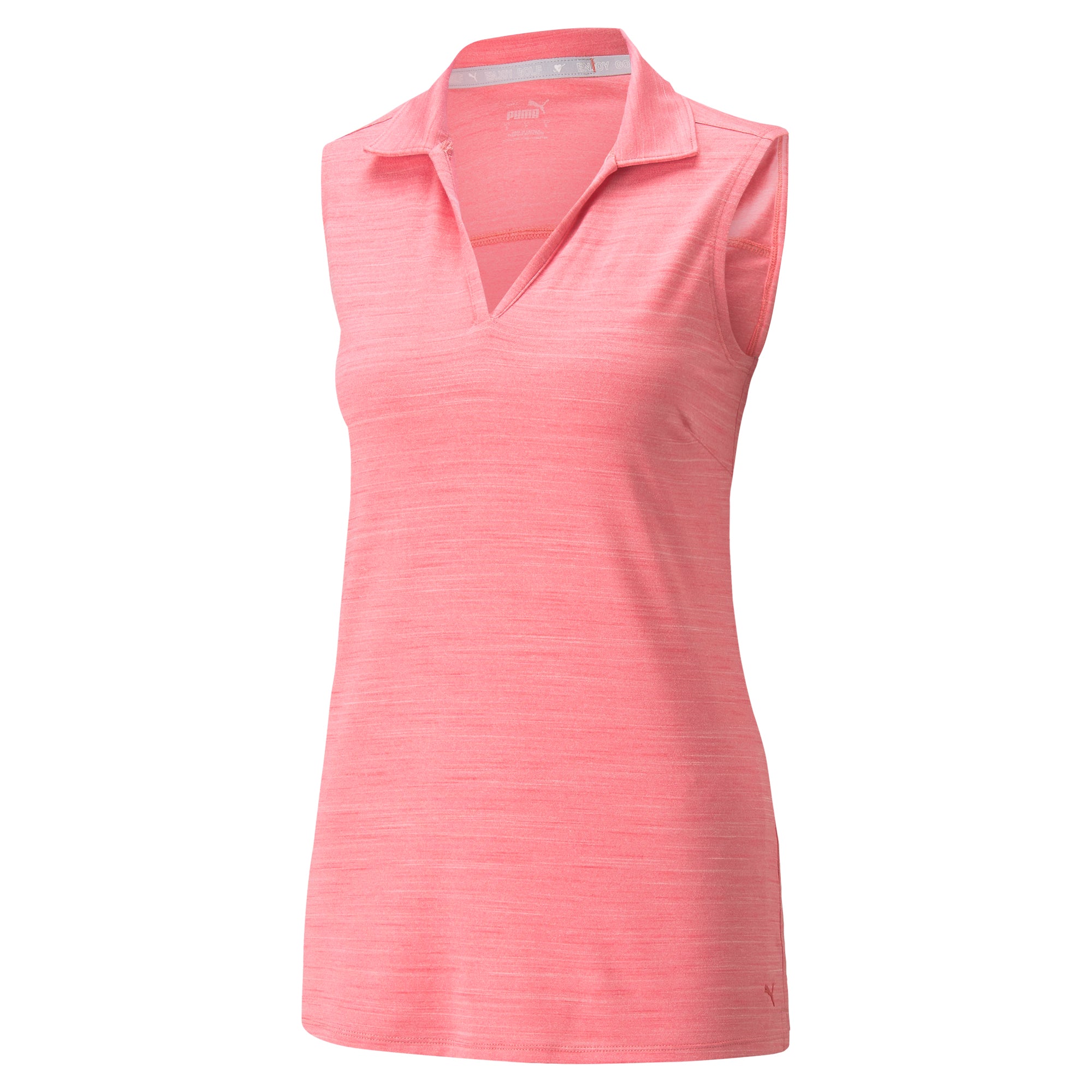 Women's CLOUDSPUN Coast Sleeveless Golf Polo | Rapture Rose