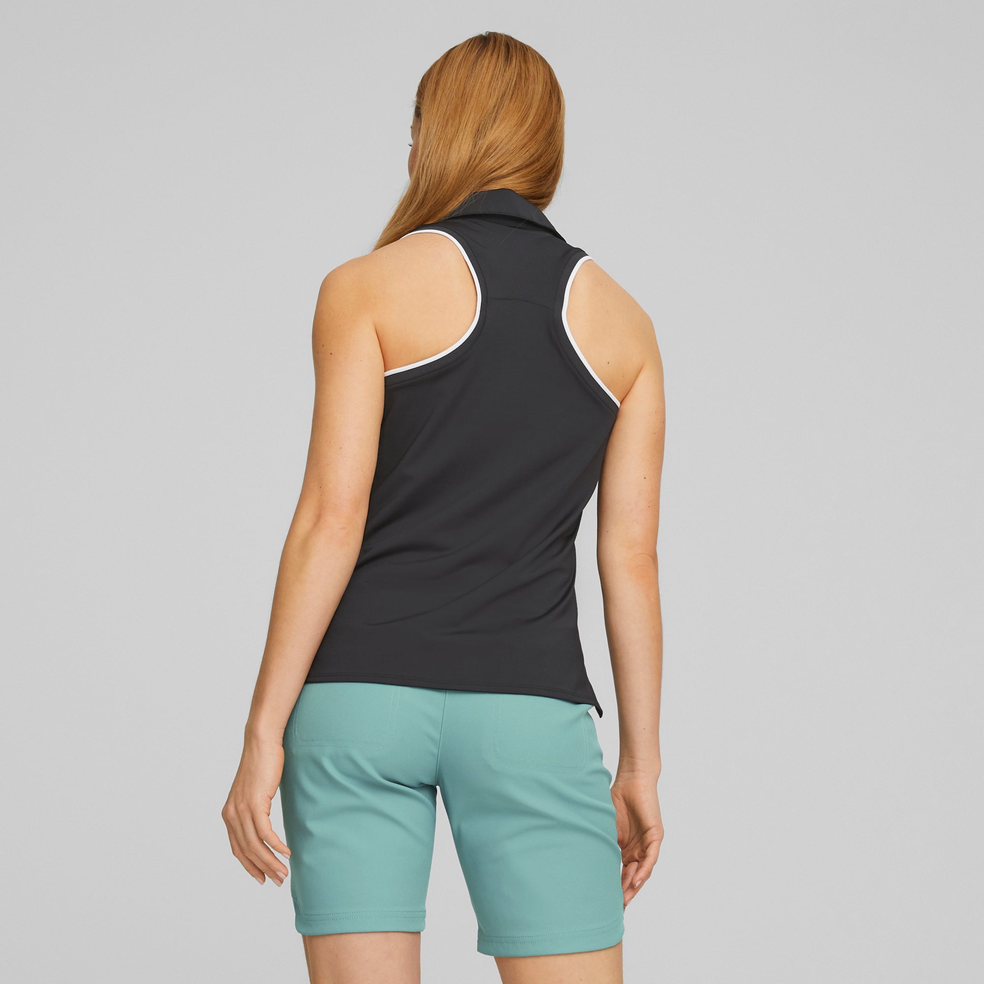 Women's MATTR Peak Sleeveless Golf Polo