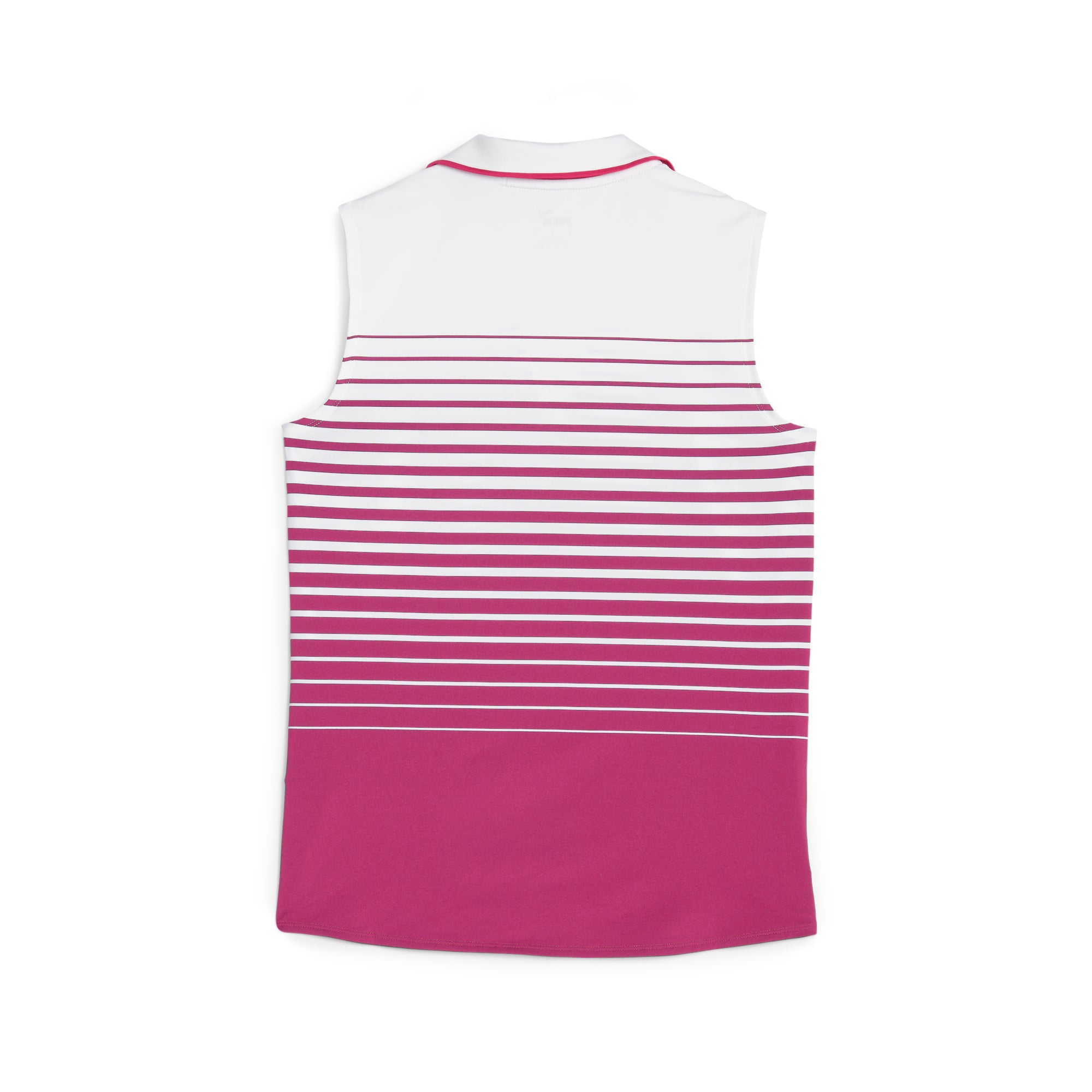 Women's MATTR Stripe Sleeveless Golf Polo