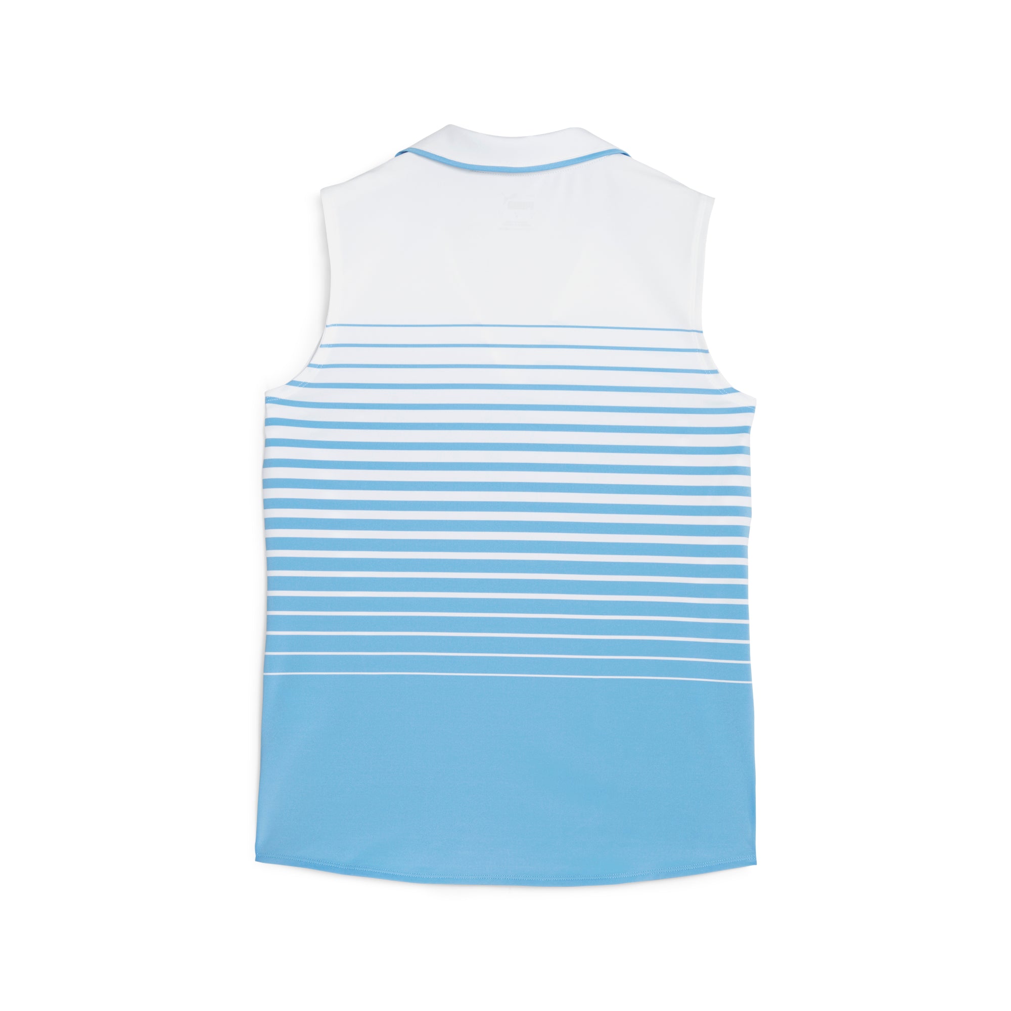 Women's MATTR Stripe Sleeveless Golf Polo