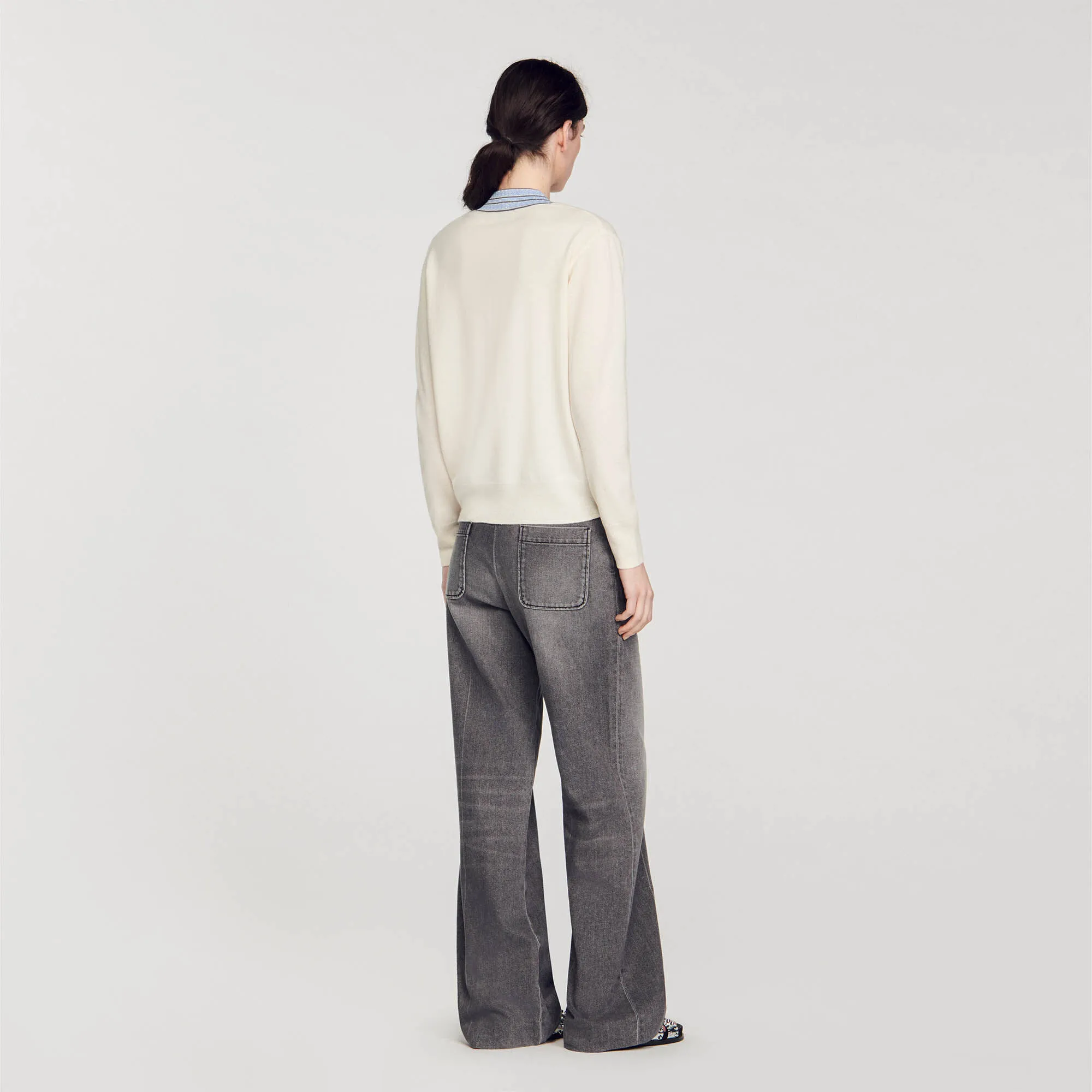 Wool and cashmere jumper