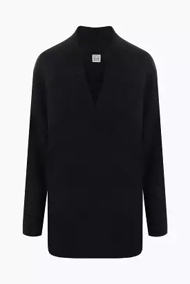 wool and cashmere oversized pullover