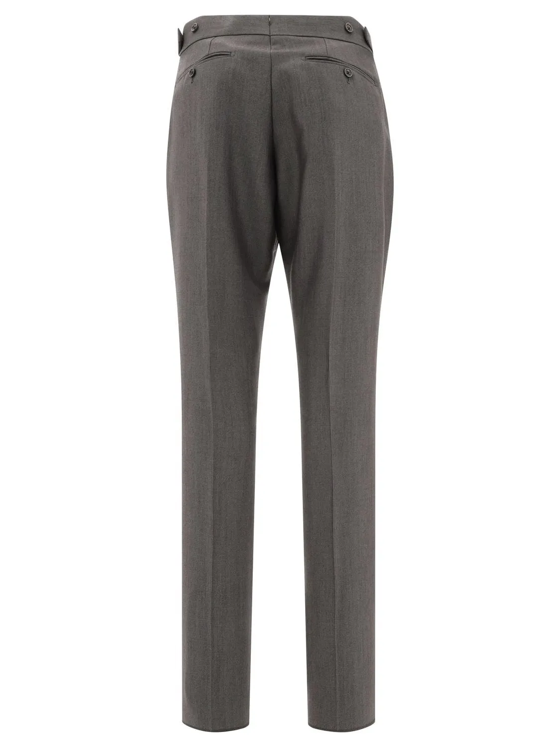 WOOL AND MOHAIR TROUSERS