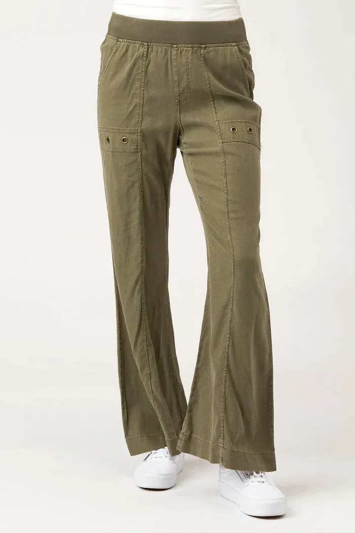 XCVI/Wearables Twill Sebby Wide Leg Pant